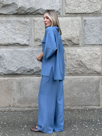 Женская рубашка оттенок Лазурь